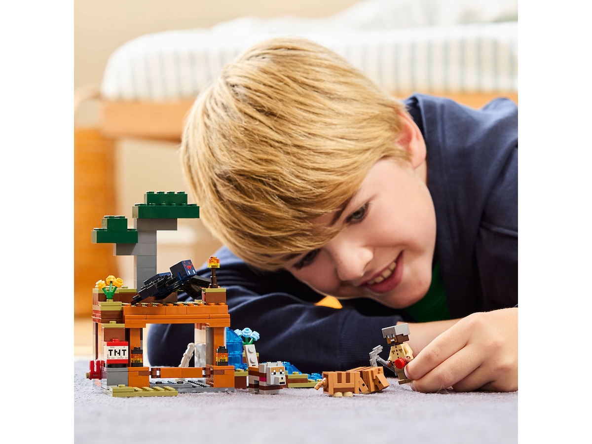 LEGO Minecraft ekspedisjonen til beltedyrgruven 21269 LEGO
