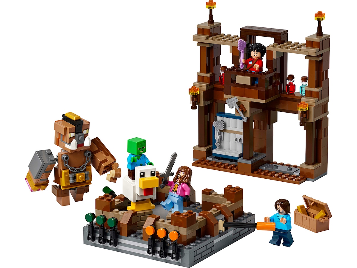 LEGO Minecraft skogsherrgårdens stridsring 21272 LEGO