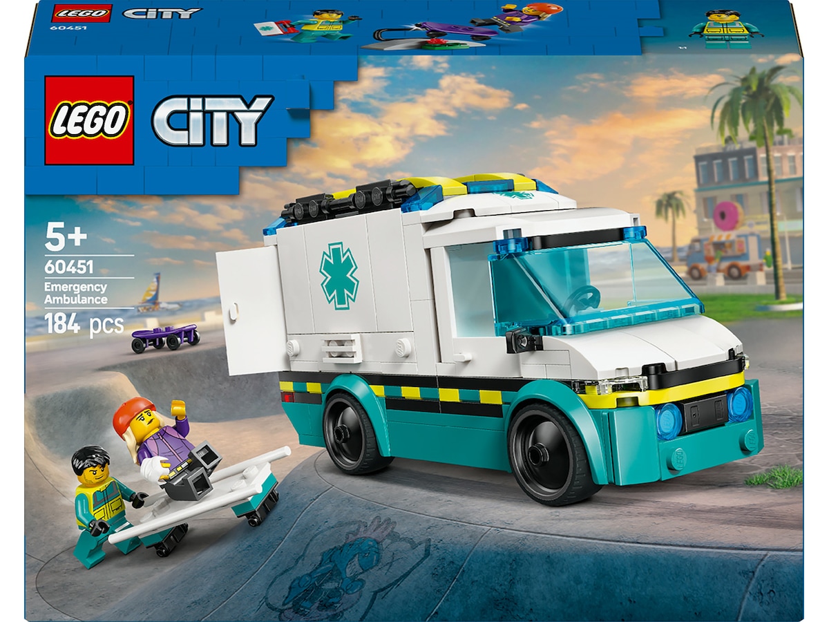 LEGO City Great Vehicles akuttambulanse 60451 LEGO