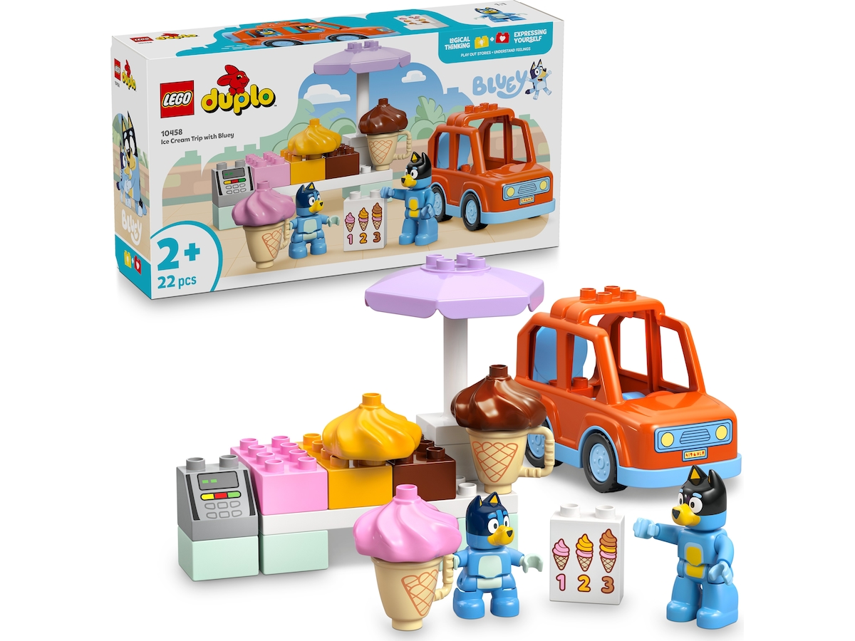LEGO DUPLO Bluey isutflukt med Bluey 10458 LEGO