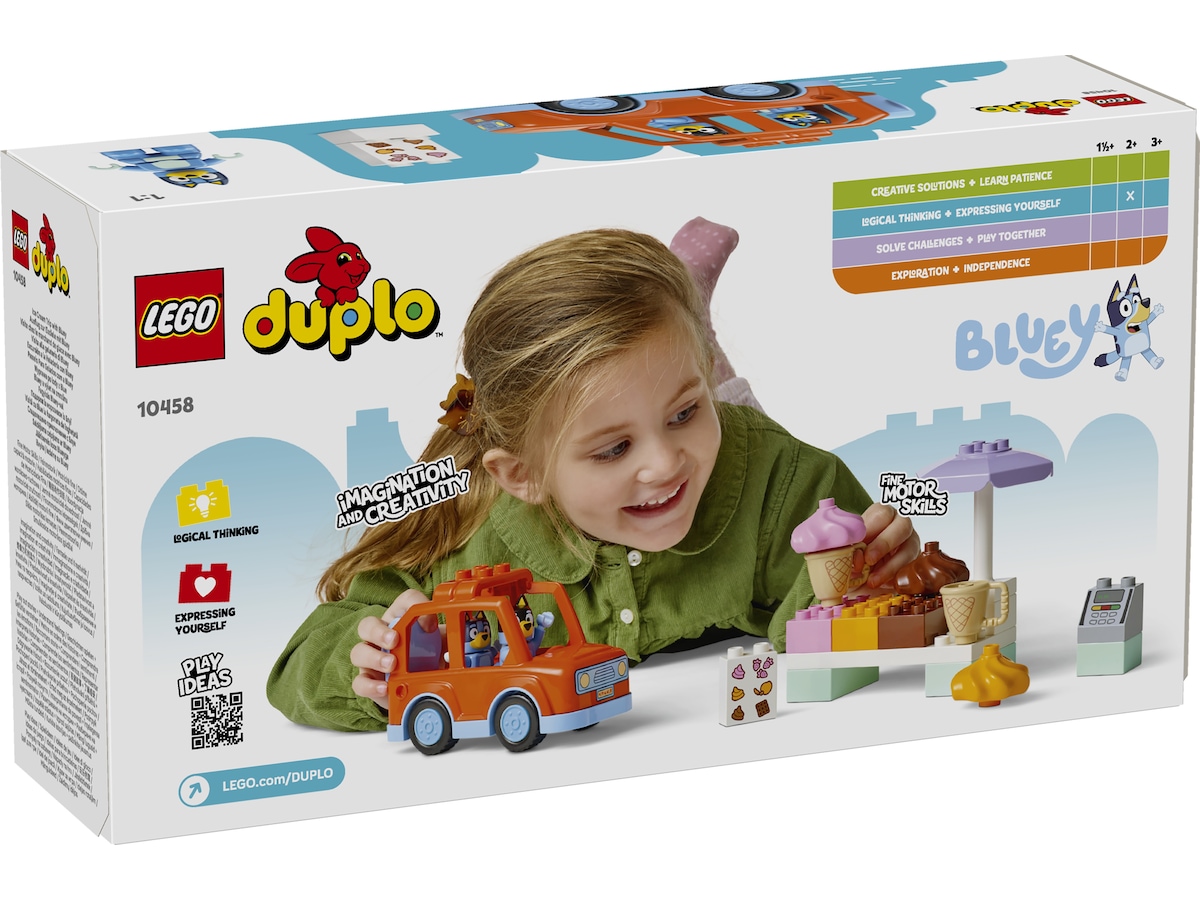 LEGO DUPLO Bluey isutflukt med Bluey 10458 LEGO