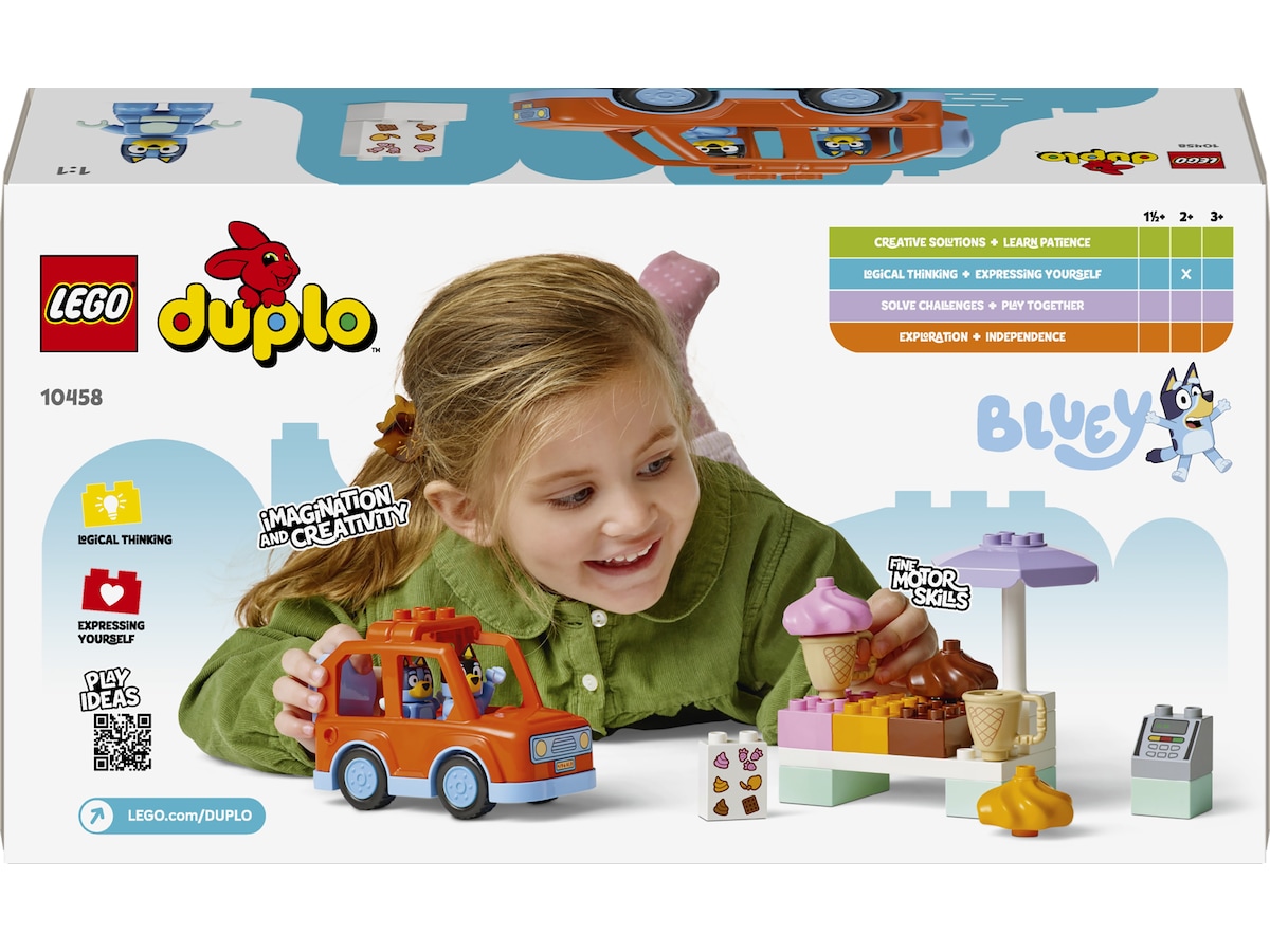 LEGO DUPLO Bluey isutflukt med Bluey 10458 LEGO