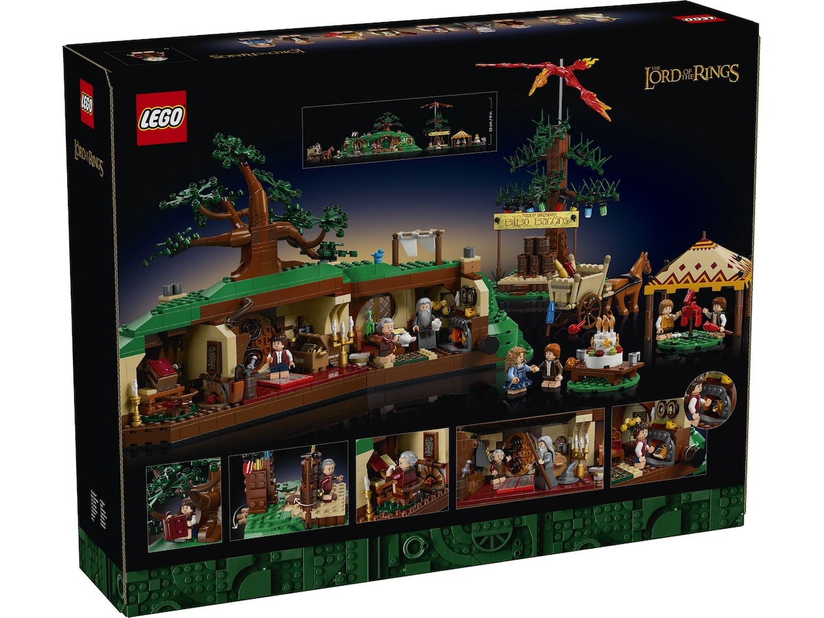 LEGO Icons Ringenes Herre: Hobsyssel 10354 LEGO
