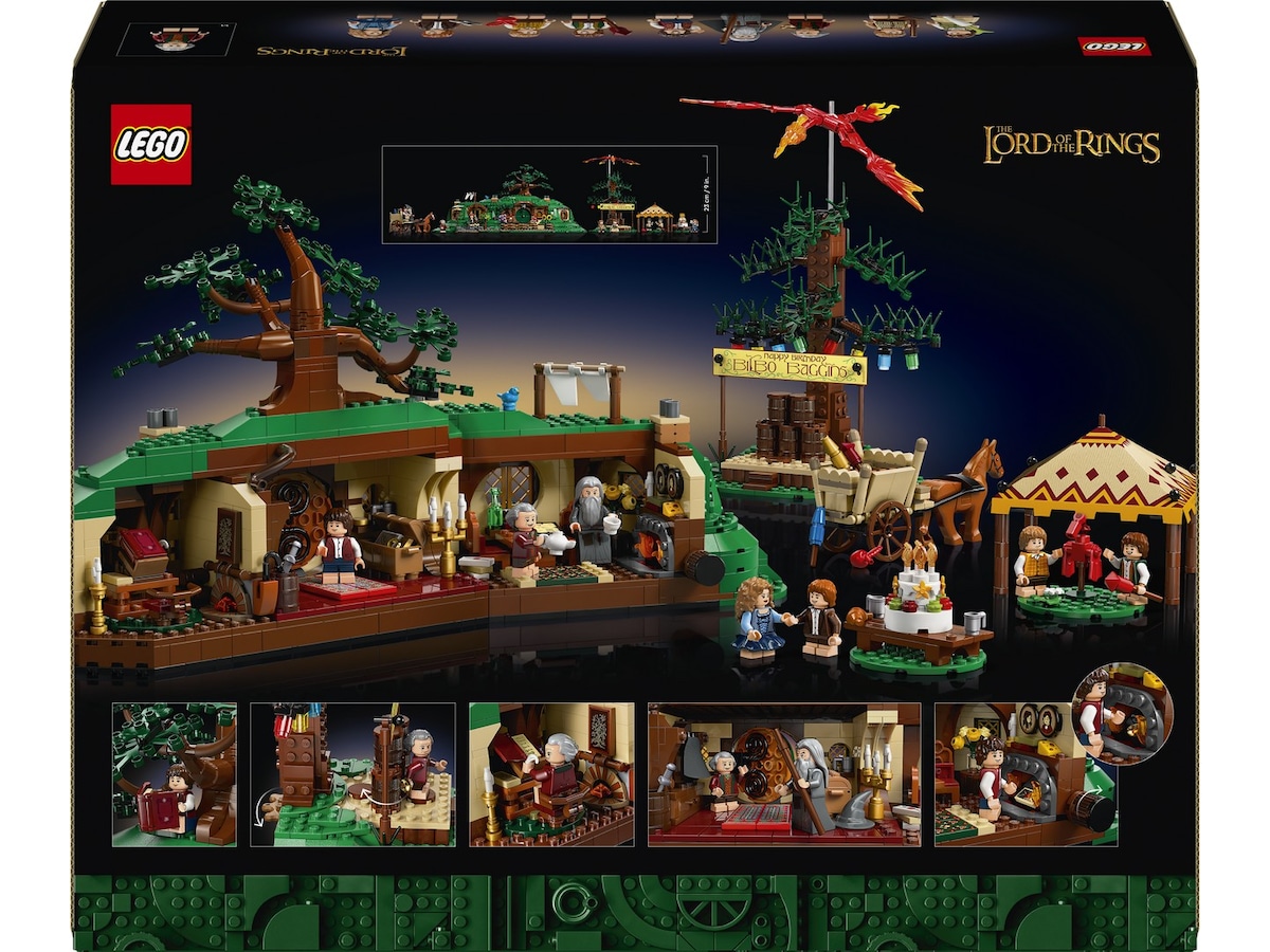 LEGO Icons Ringenes Herre: Hobsyssel 10354 LEGO