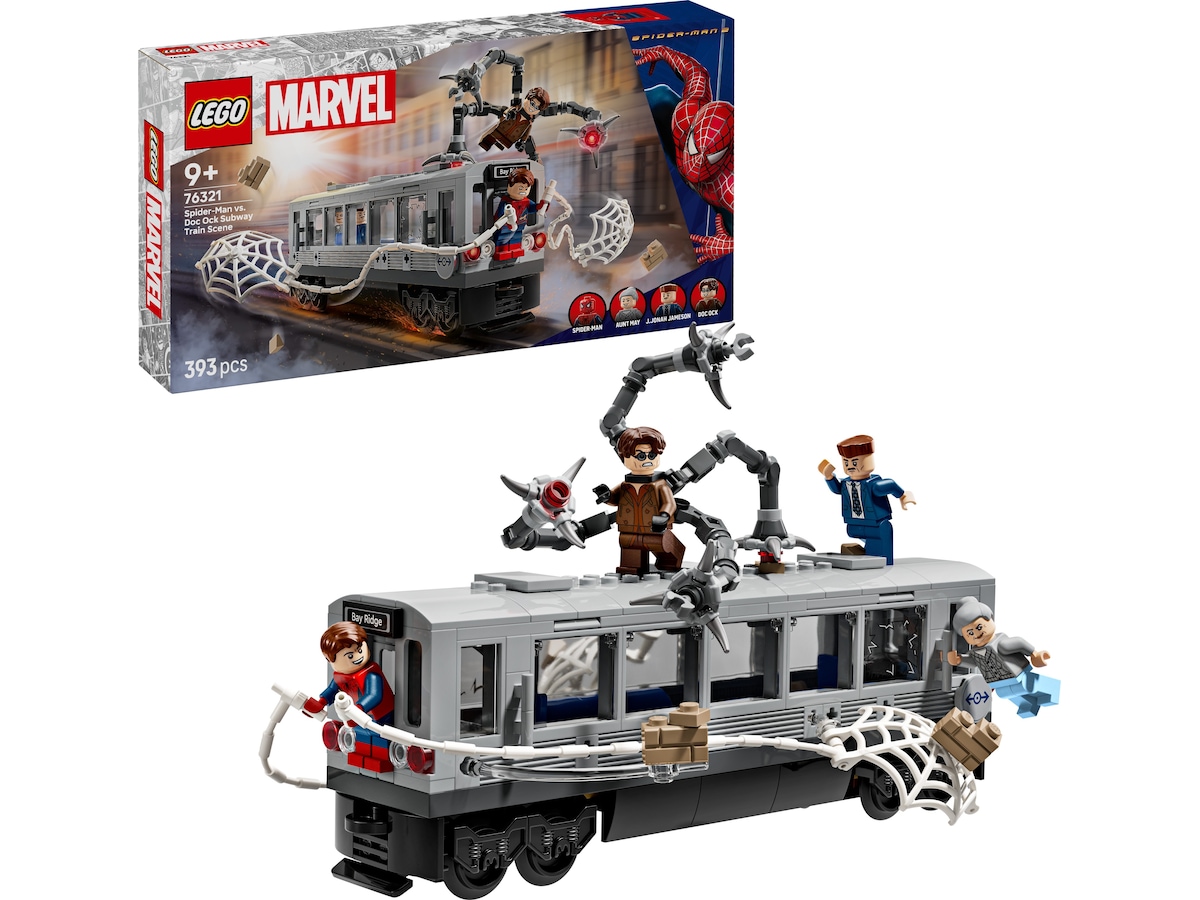 LEGO Super Heroes Spider-Man mot Doc Ock: t-banescenen 76321 LEGO