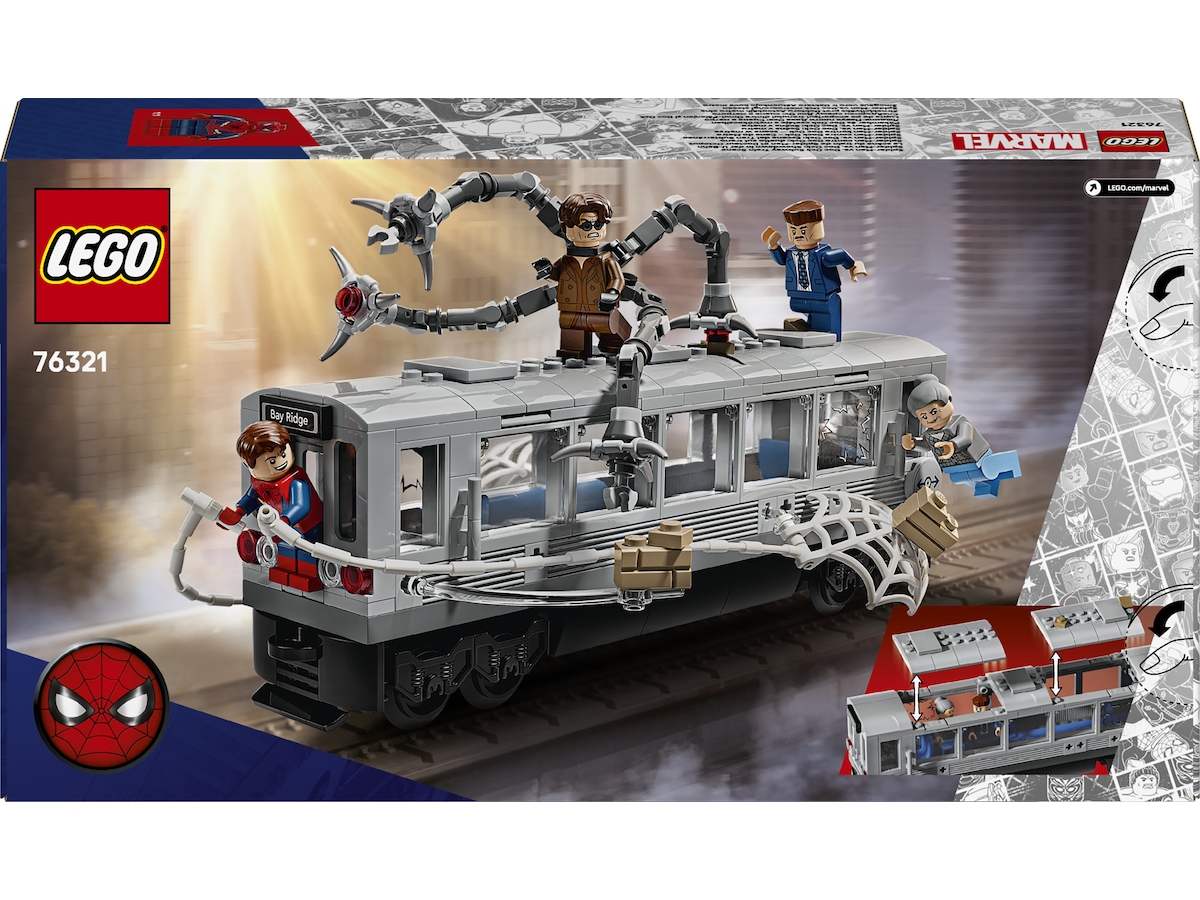 LEGO Super Heroes Spider-Man mot Doc Ock: t-banescenen 76321 LEGO