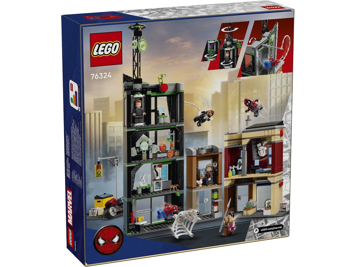 LEGO Super Heroes Spider-Man mot Oscorp 76324 LEGO