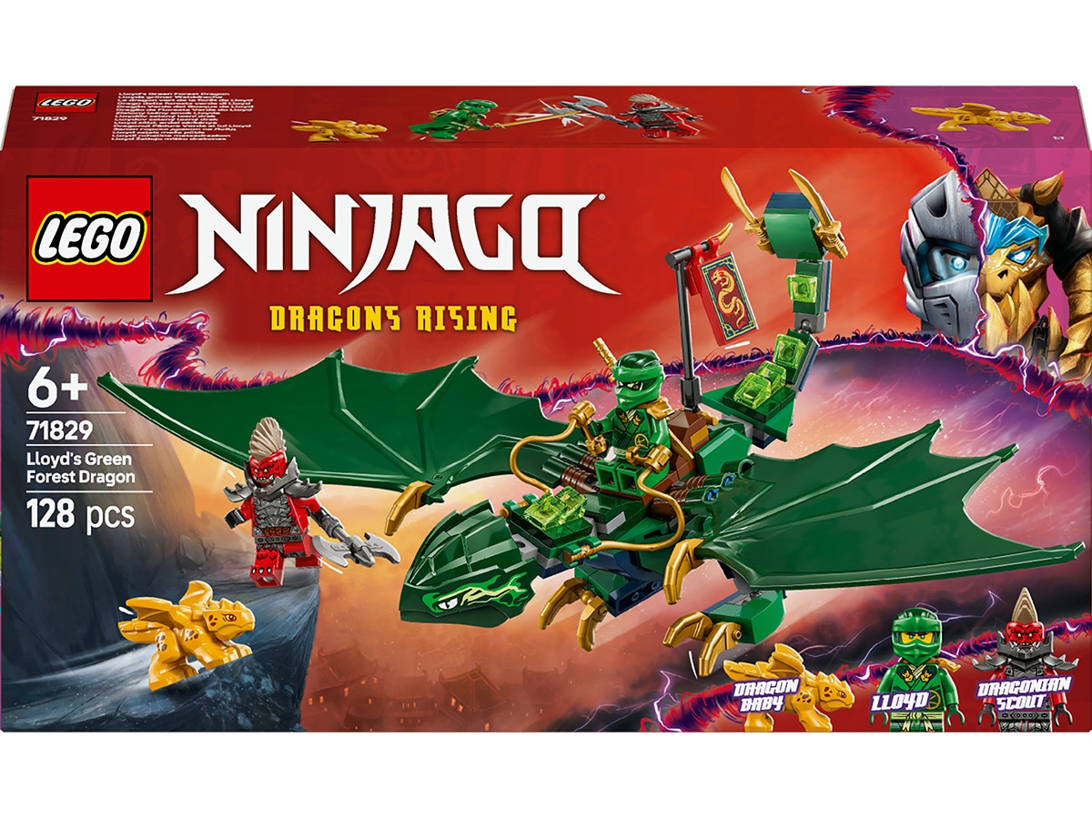 LEGO Ninjago Lloyds skogsdrage 71829 (grønn) LEGO