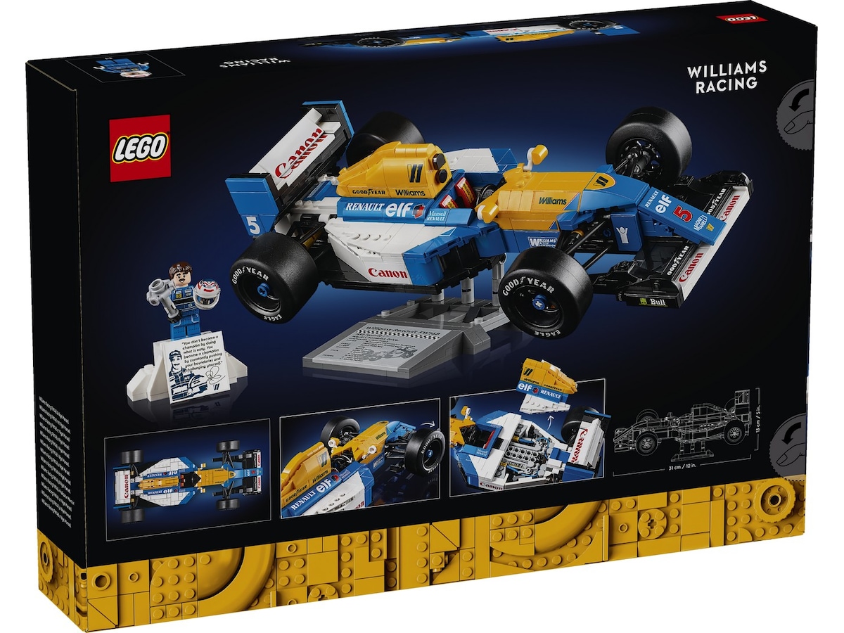 LEGO Icons Williams Racing FW14B & Nigel Mansell 10353 LEGO