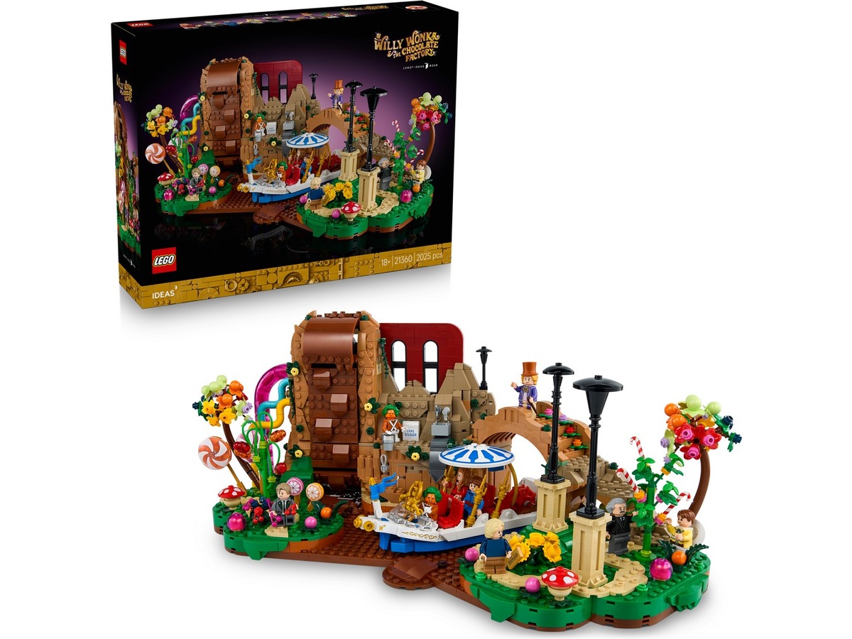 LEGO Ideas Willy Wonka og sjokoladefabrikken 21360 LEGO