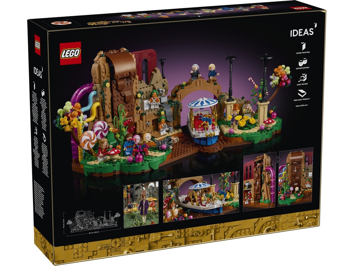 LEGO Ideas Willy Wonka og sjokoladefabrikken 21360 LEGO