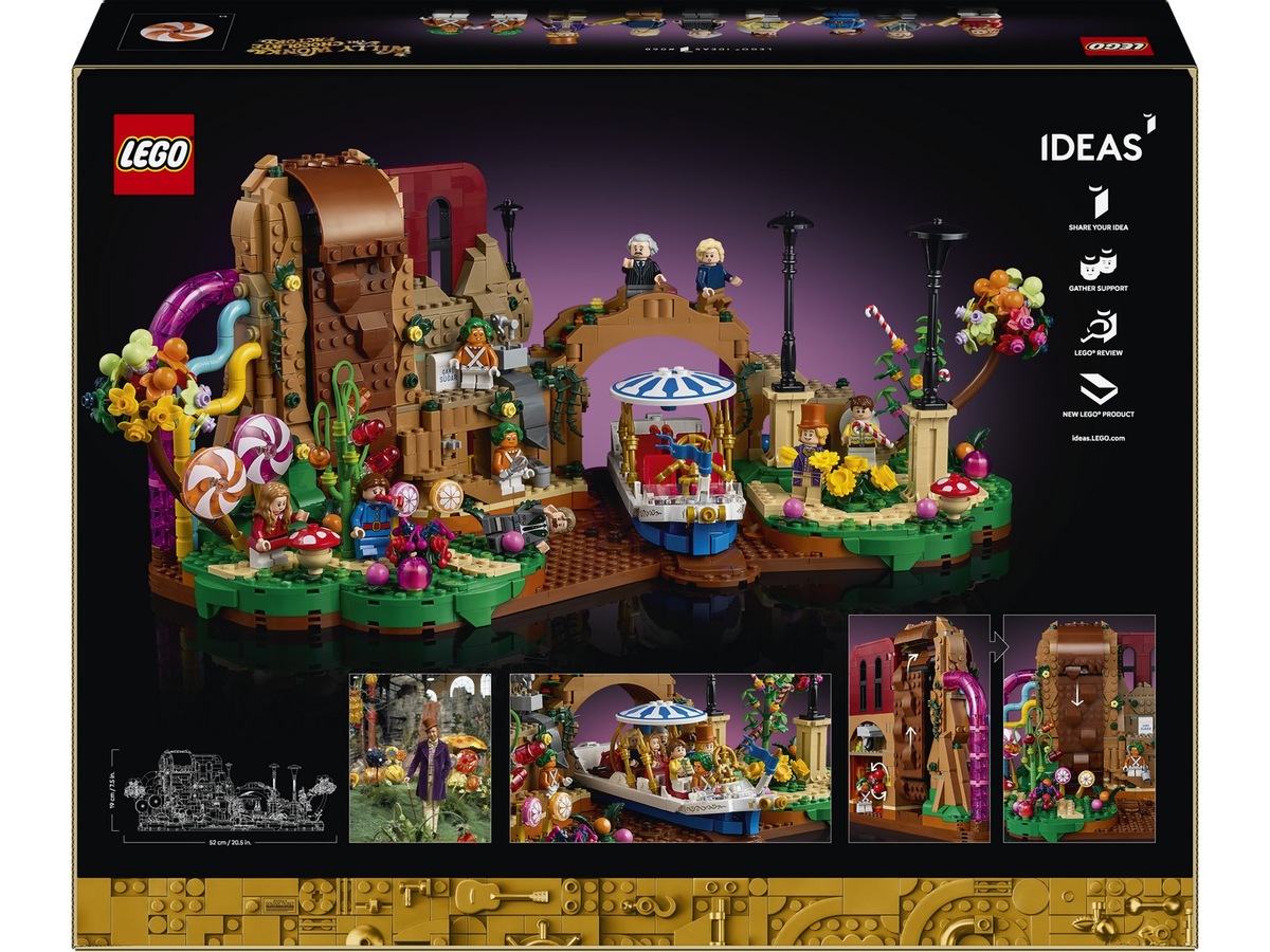 LEGO Ideas Willy Wonka og sjokoladefabrikken 21360 LEGO