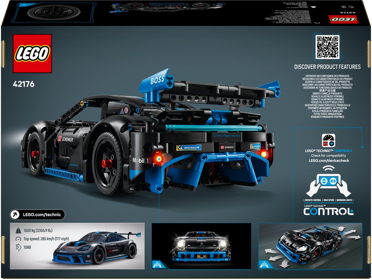 LEGO Technic Porsche GT4 e-Performance racerbil 42176 LEGO