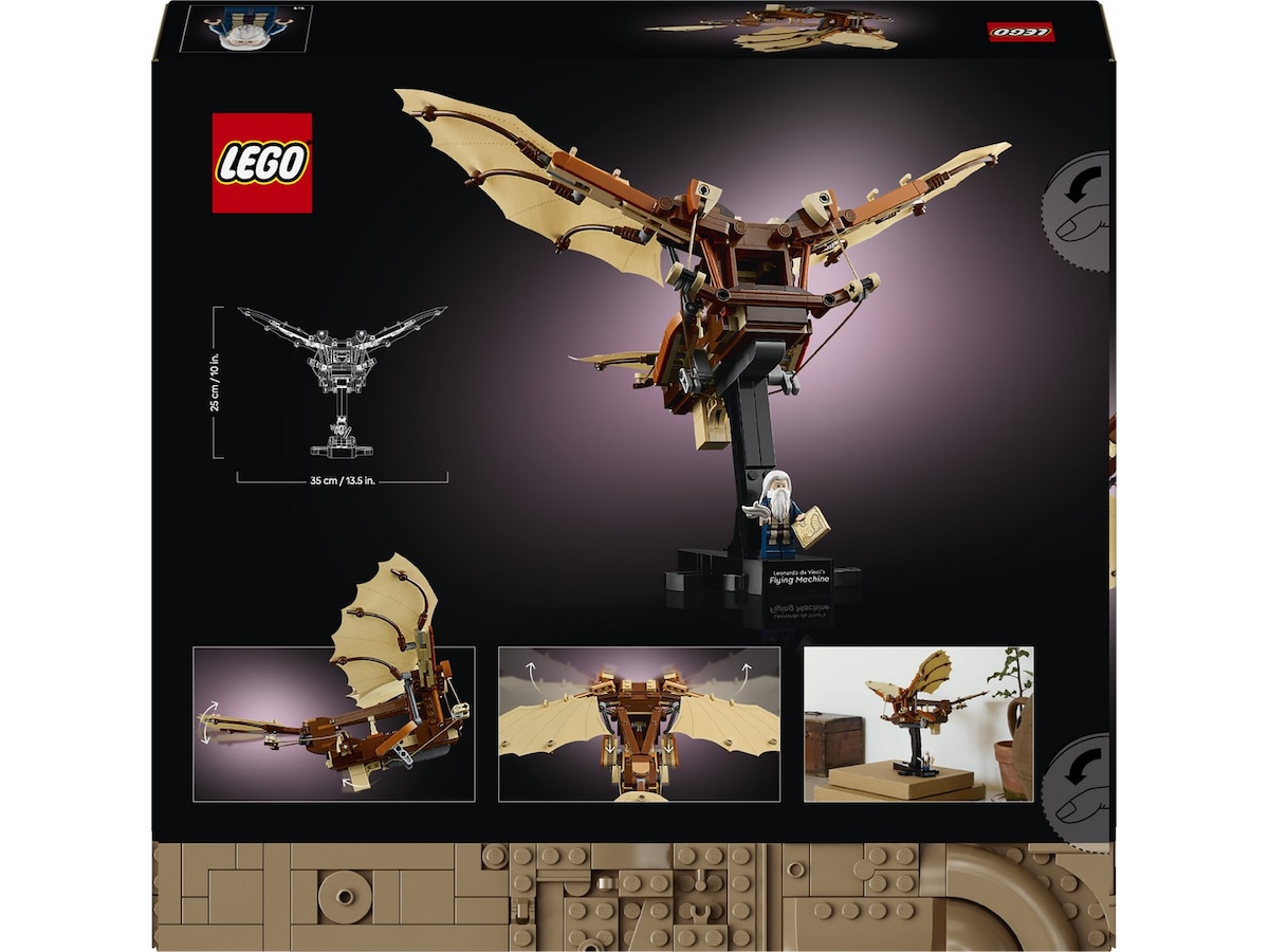 LEGO Icons Leonardo da Vincis flymaskin 10363 LEGO