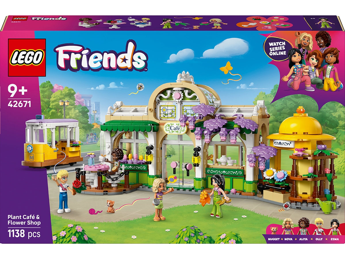 LEGO Friends plantekafé & blomsterbutikk 42671 LEGO