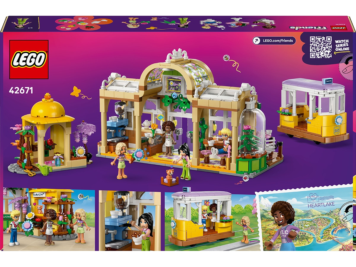 LEGO Friends plantekafé & blomsterbutikk 42671 LEGO