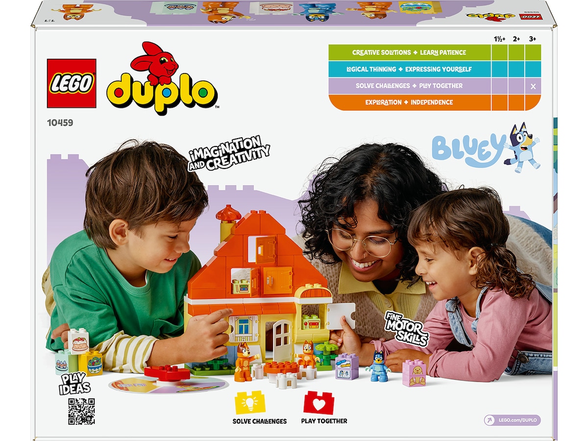 LEGO DUPLO Bluey Blueys hus med memoryspill 10459 LEGO