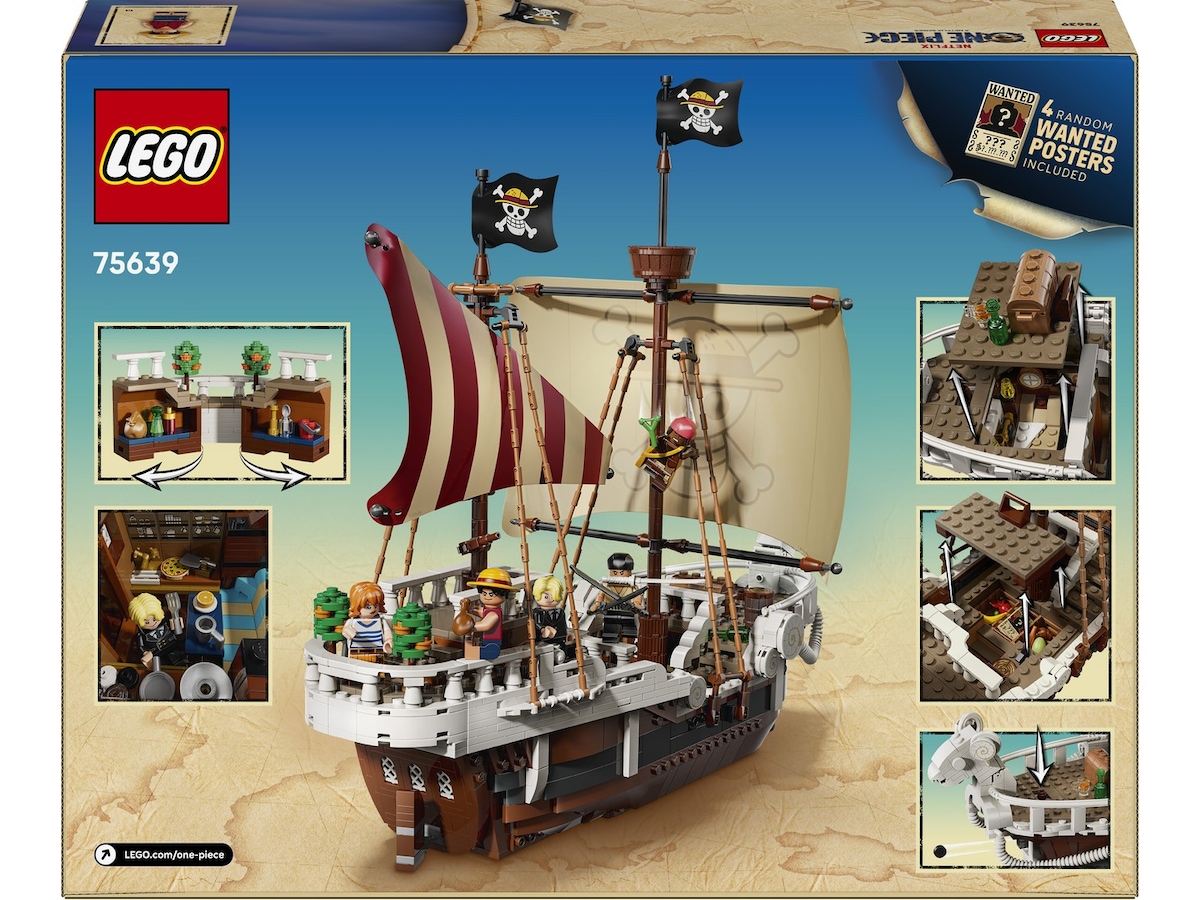 LEGO ONE PIECE Going Merry sjørøverskuta 75639 LEGO