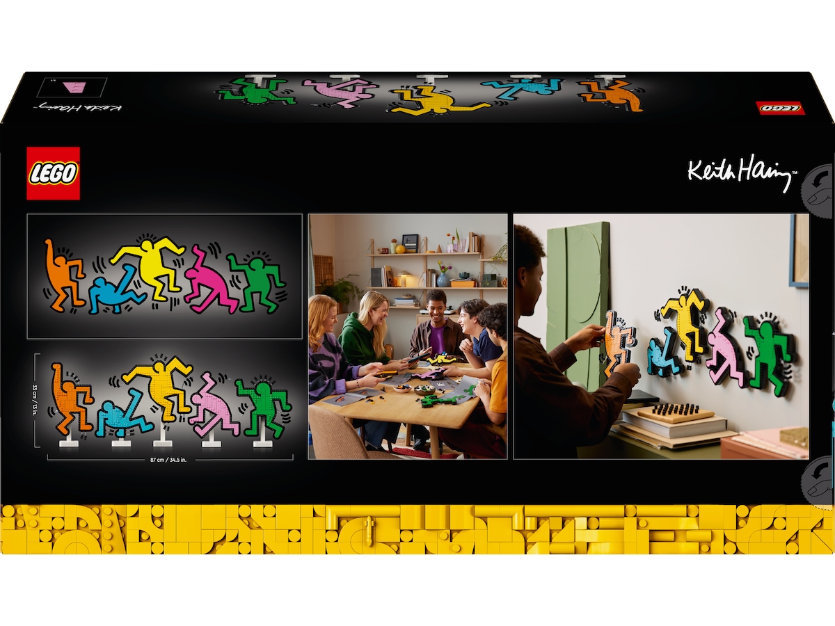 LEGO Art Keith Haring – dansende figurer 31216 LEGO