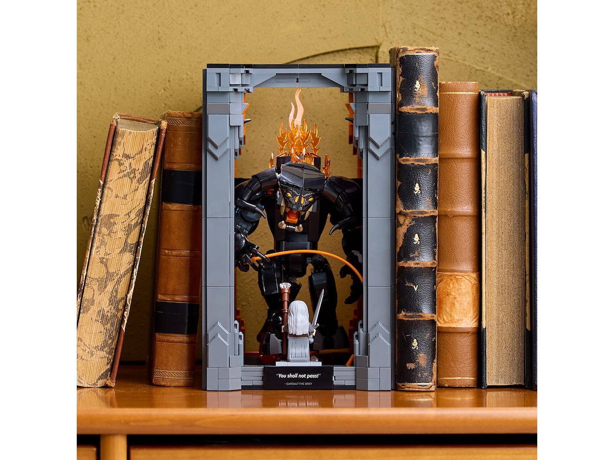 LEGO Icons Ringenes herre: bokstøtte med Balrog 10367 LEGO