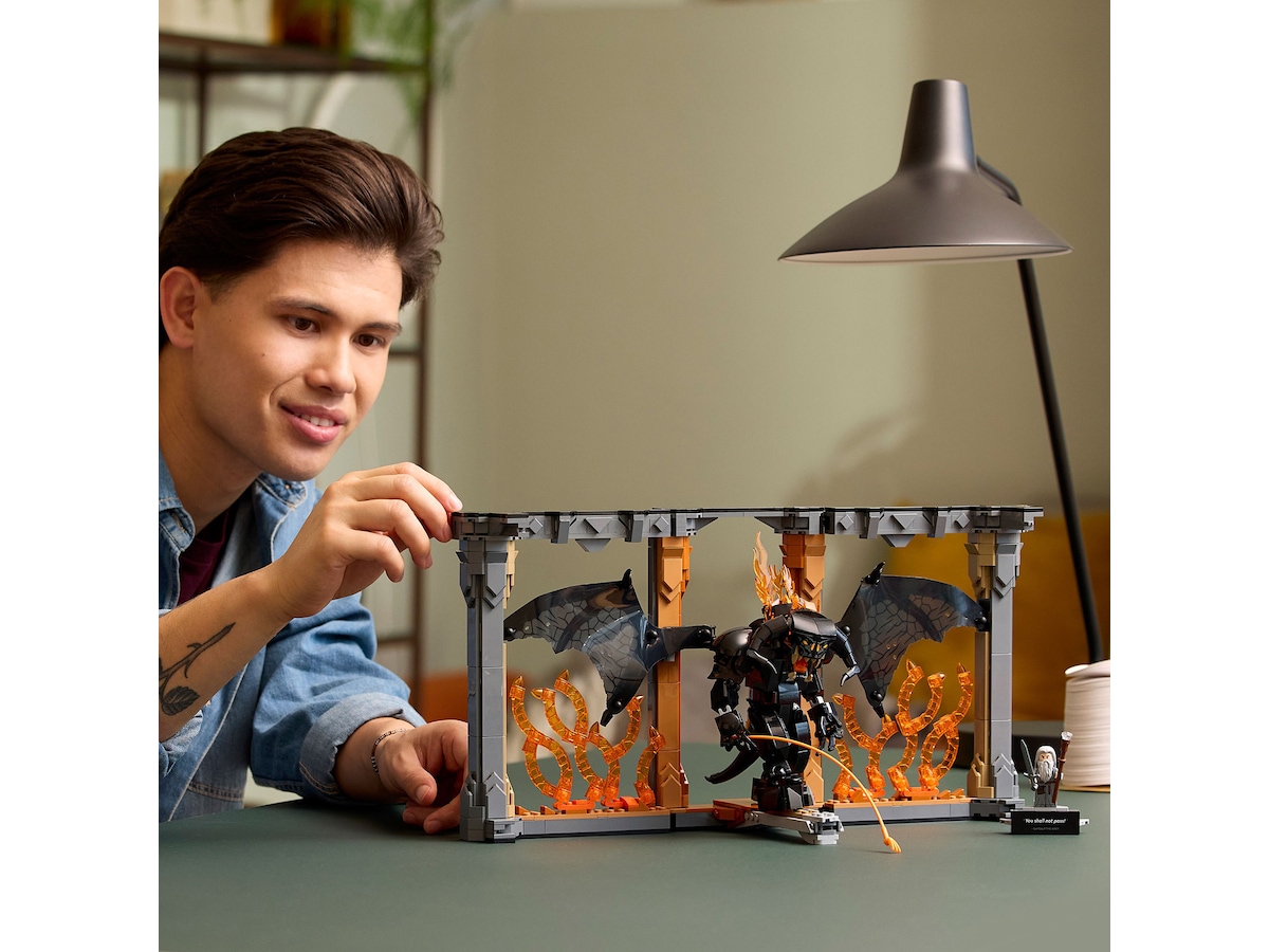 LEGO Icons Ringenes herre: bokstøtte med Balrog 10367 LEGO