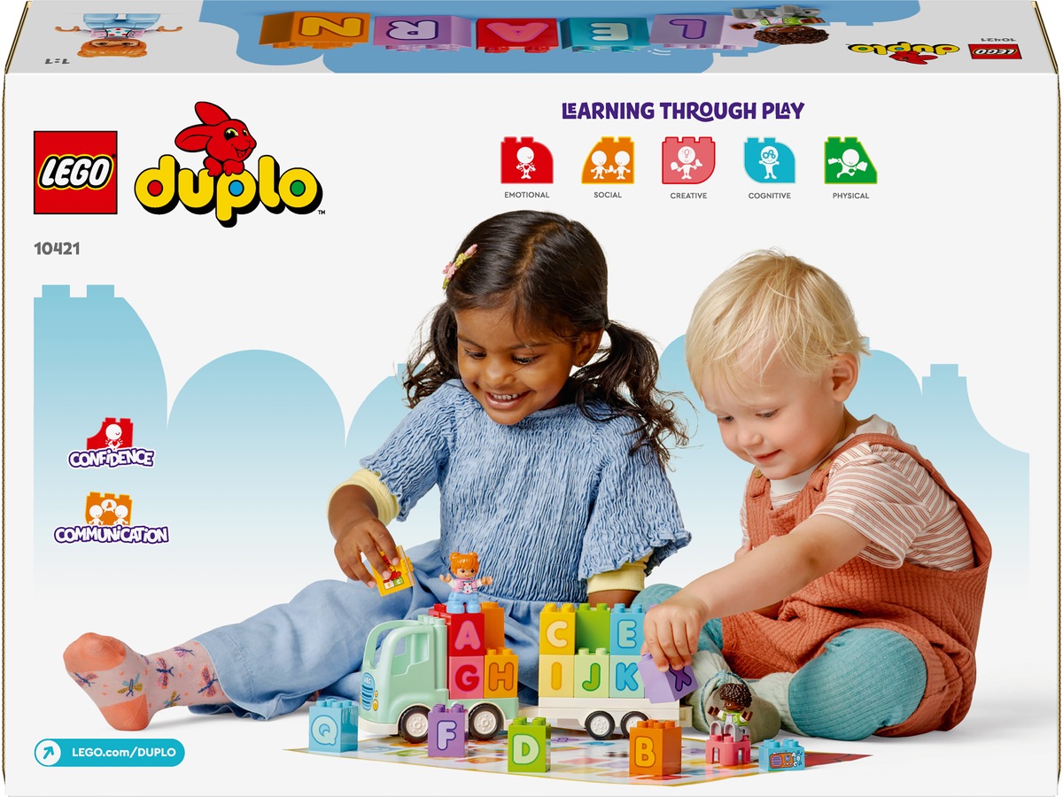 LEGO DUPLO Town alfabetlastebil 10421 LEGO