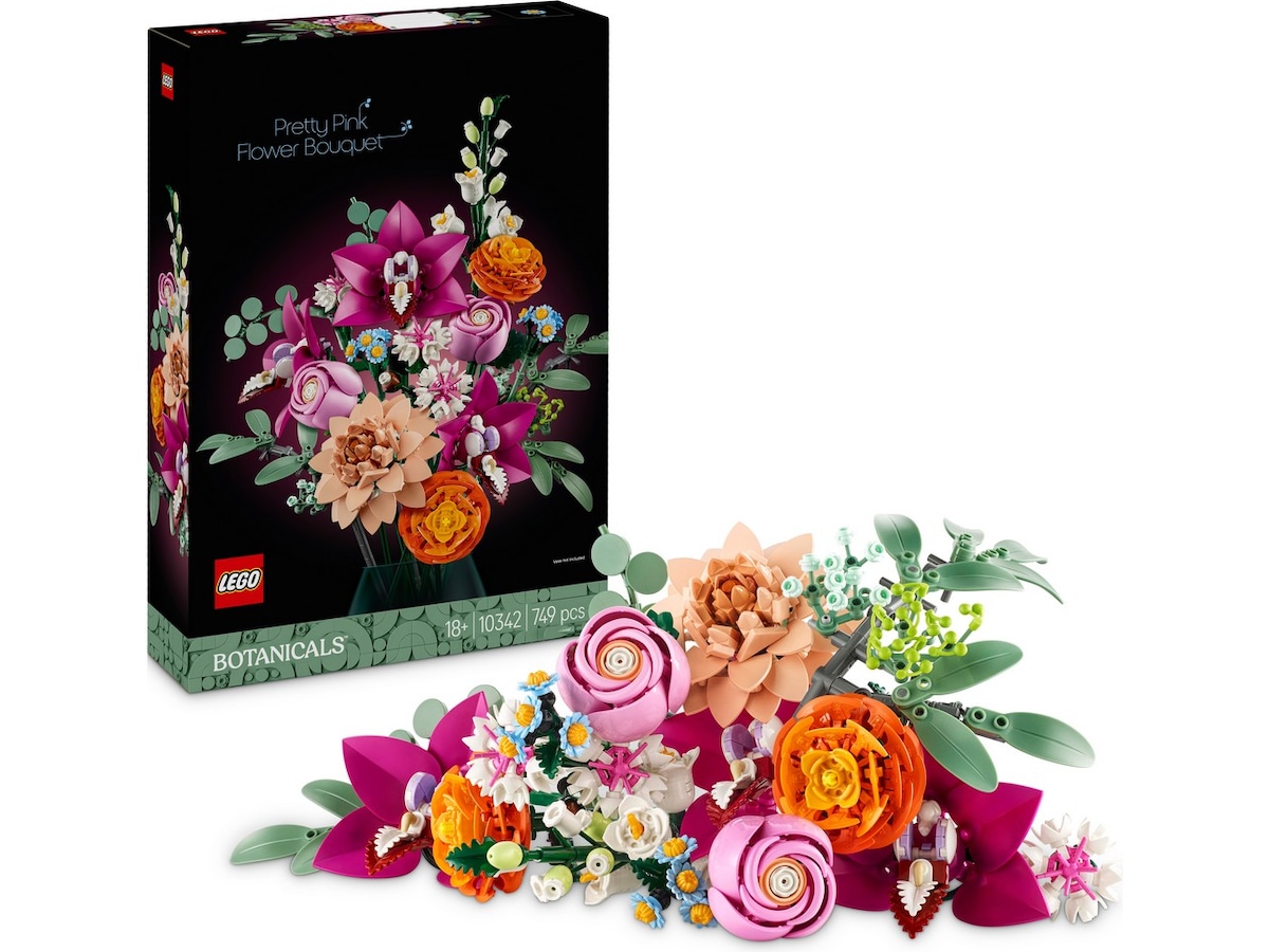LEGO Botanicals 10342 vakker bukett med blomster (rosa) LEGO