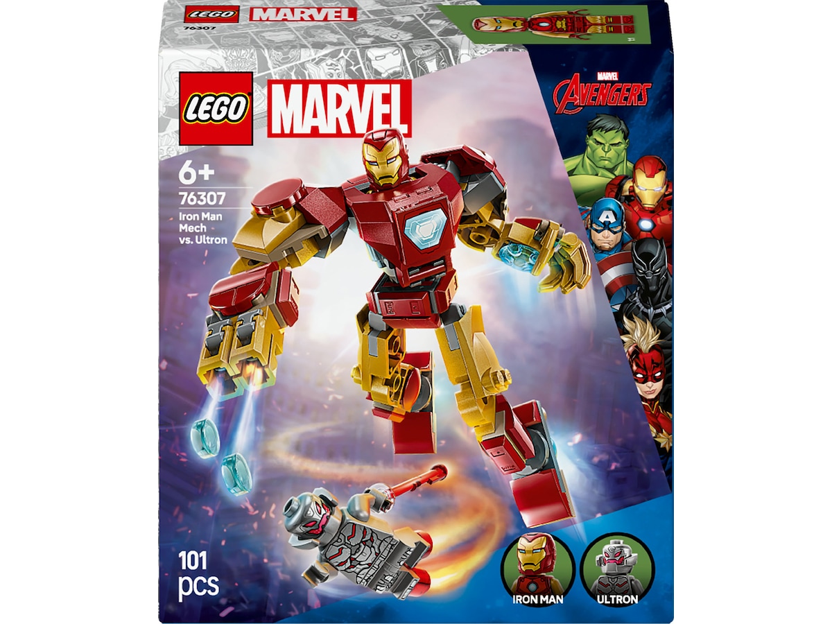 LEGO Super Heroes Iron Mans robot mot Ultron 76307 LEGO