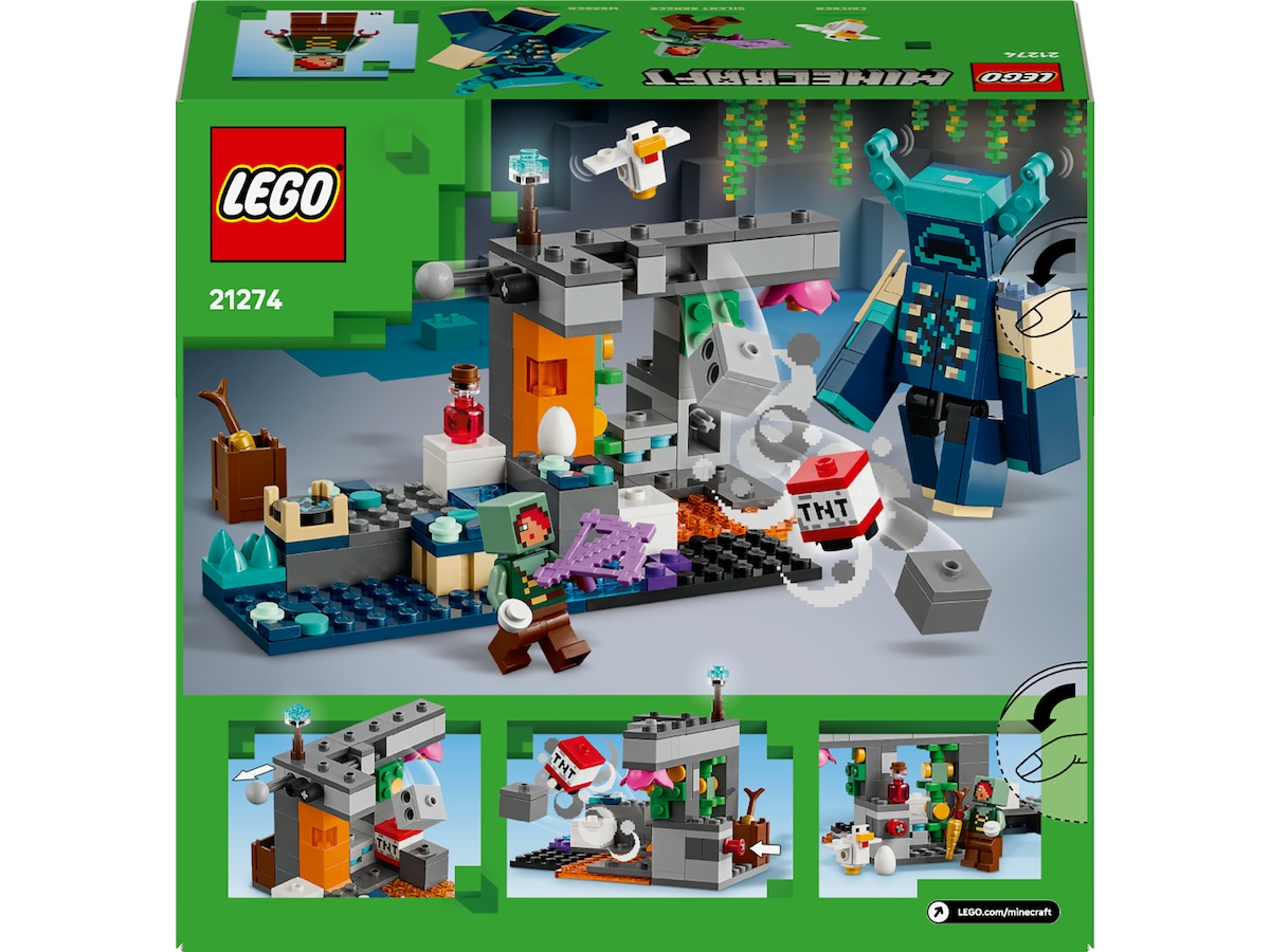 LEGO Minecraft møtet med vokteren 21274 LEGO