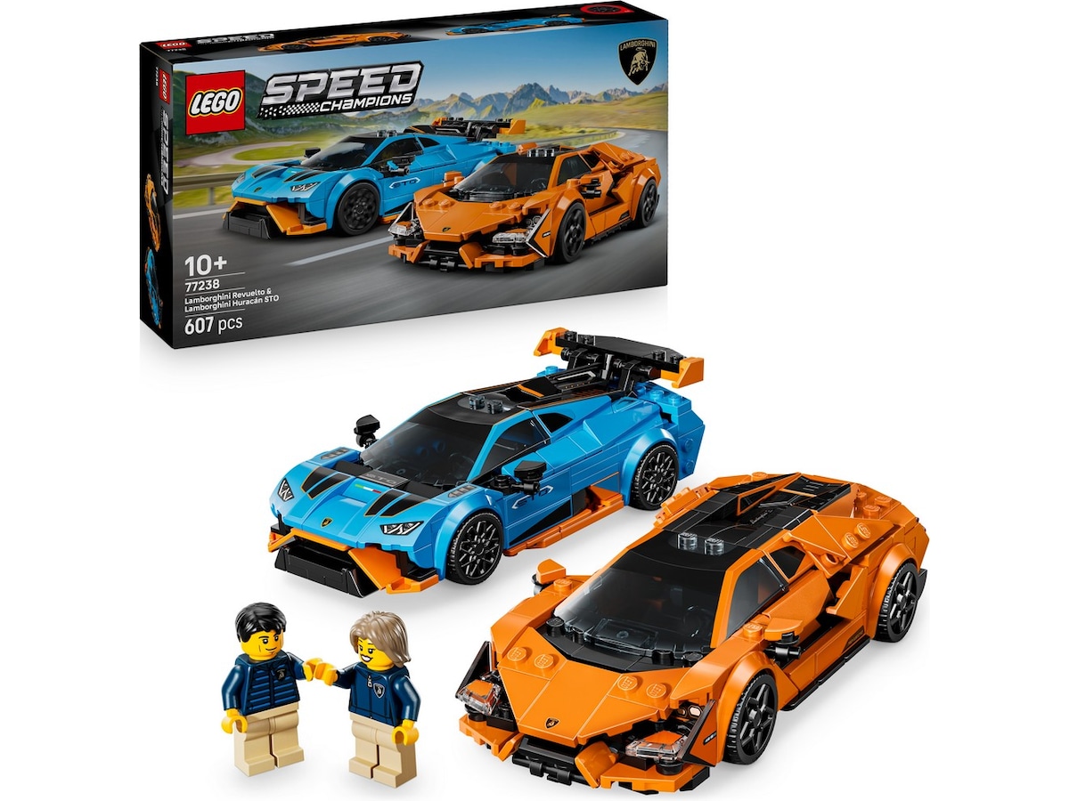 LEGO Speed Champions Lamborghini Revuelto og Huracán STO 77238 LEGO