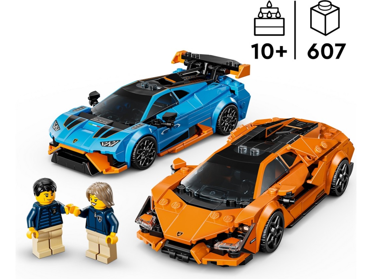 LEGO Speed Champions Lamborghini Revuelto og Huracán STO 77238 LEGO