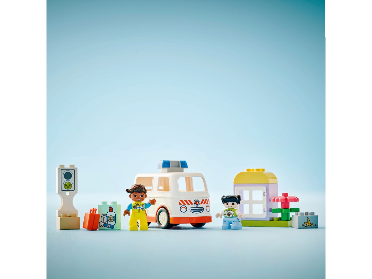 LEGO DUPLO Town ambulanse og sjåfør 10447 LEGO