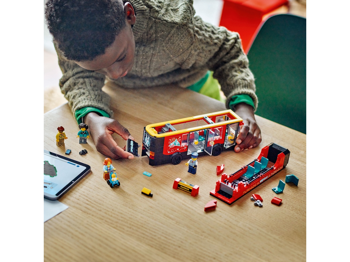 LEGO City 60407 dobbeltdekker for sightseeing (rød) LEGO