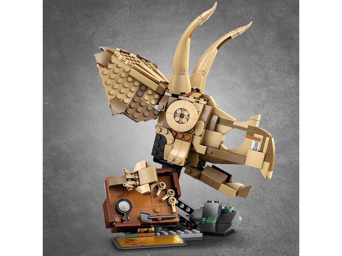 LEGO Jurassic World dinosaurfossiler: triceratops-hodeskalle 76969 LEGO