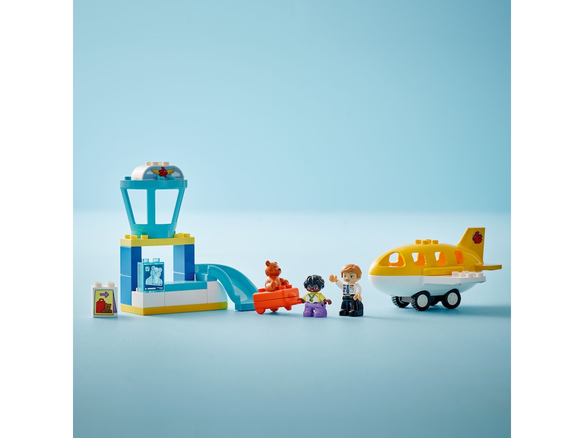 LEGO DUPLO Town første gang på flyplassen 10443 LEGO