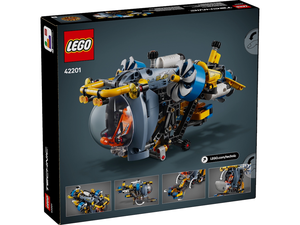 LEGO Technic ubåt for dyphavsforskning 42201 LEGO
