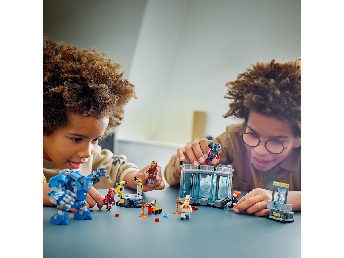 LEGO Super Heroes Marvel Iron Mans lab: rustningenes sal 76315 LEGO