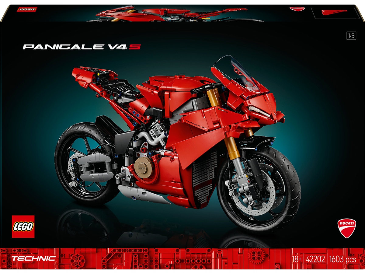 LEGO Technic Ducati Panigale V4 S motorsykkel 42202 LEGO