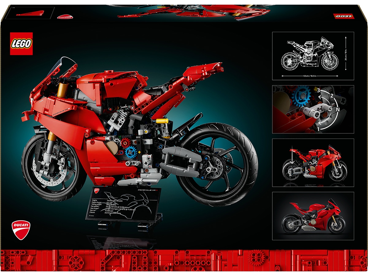 LEGO Technic Ducati Panigale V4 S motorsykkel 42202 LEGO