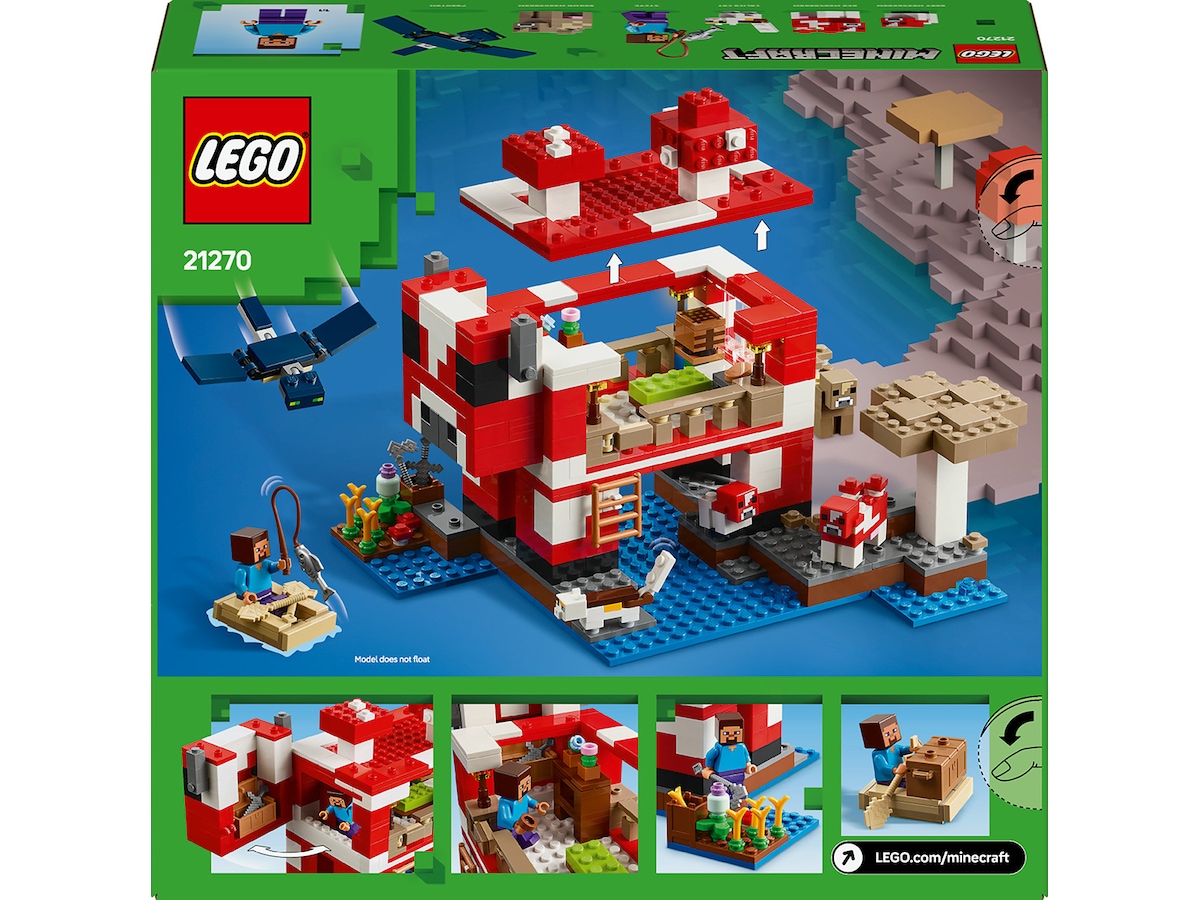 LEGO Minecraft Mooshroomhuset 21270 LEGO