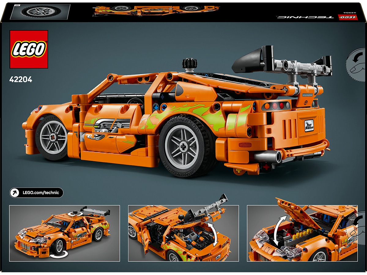 LEGO Technic Fast and Furious Toyota Supra MK4 42204 LEGO