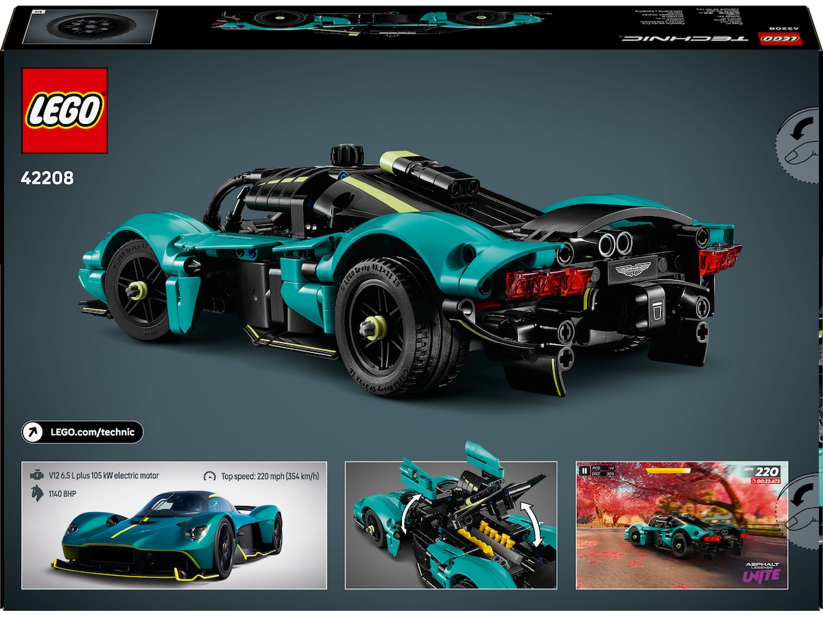 LEGO Technic Aston Martin Valkyrie 42208 LEGO