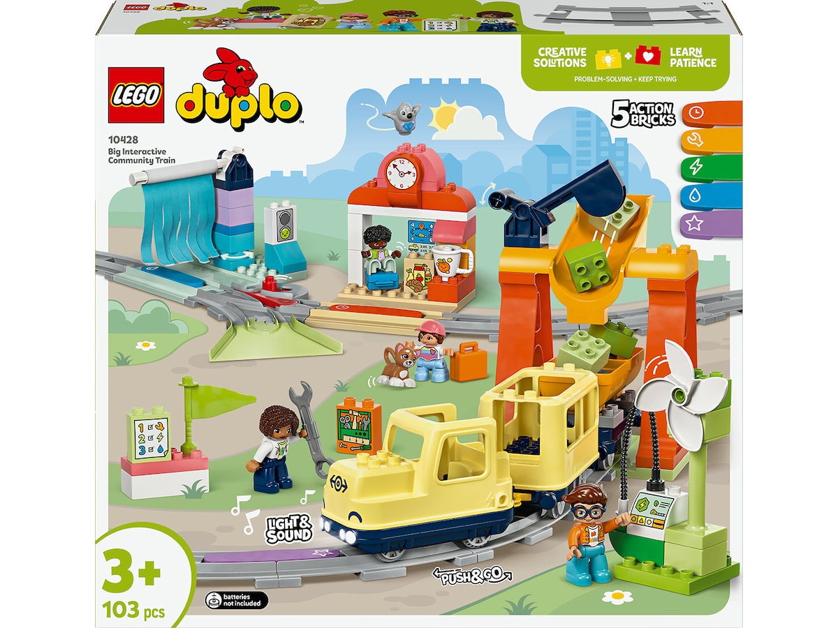 LEGO DUPLO Town pendeltog stort interaktivt 10428 LEGO