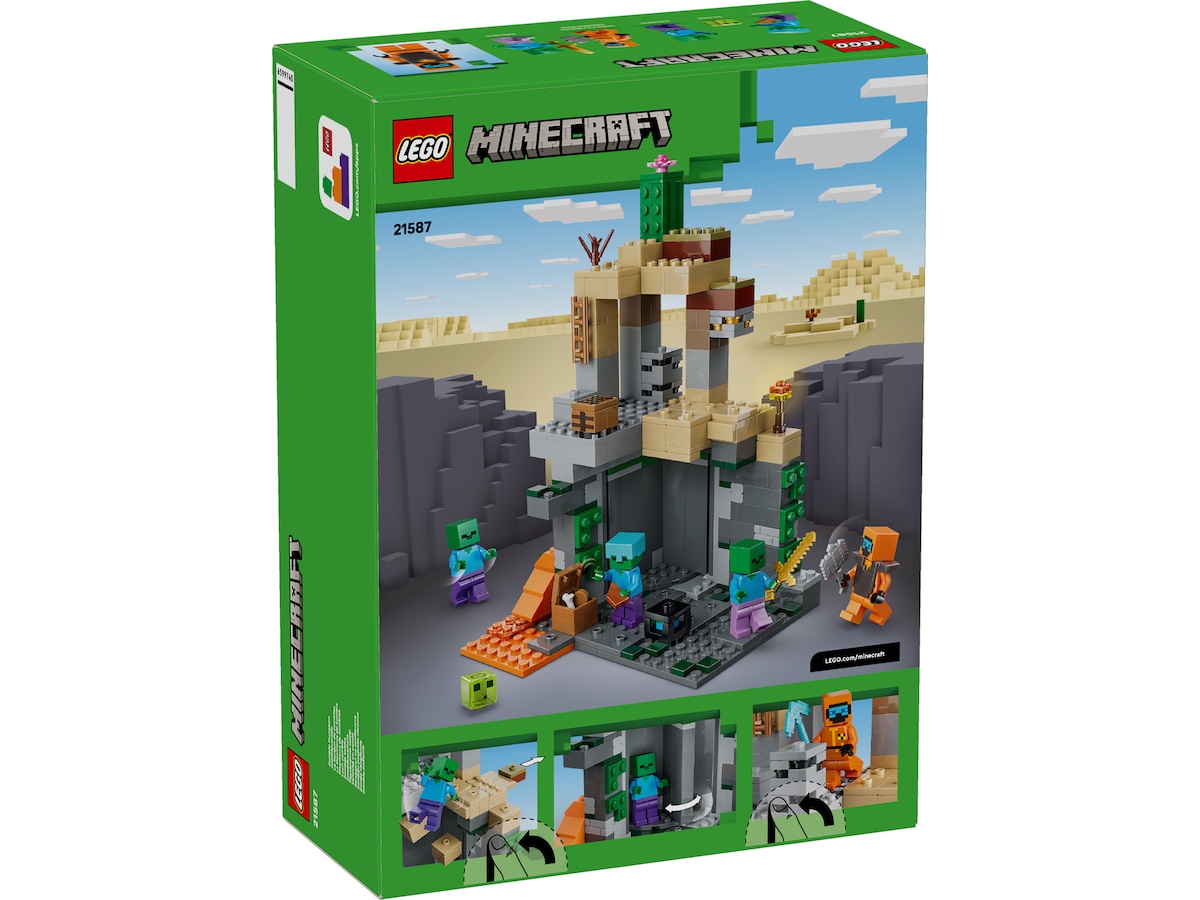 LEGO Minecraft zombiehule 21587 LEGO