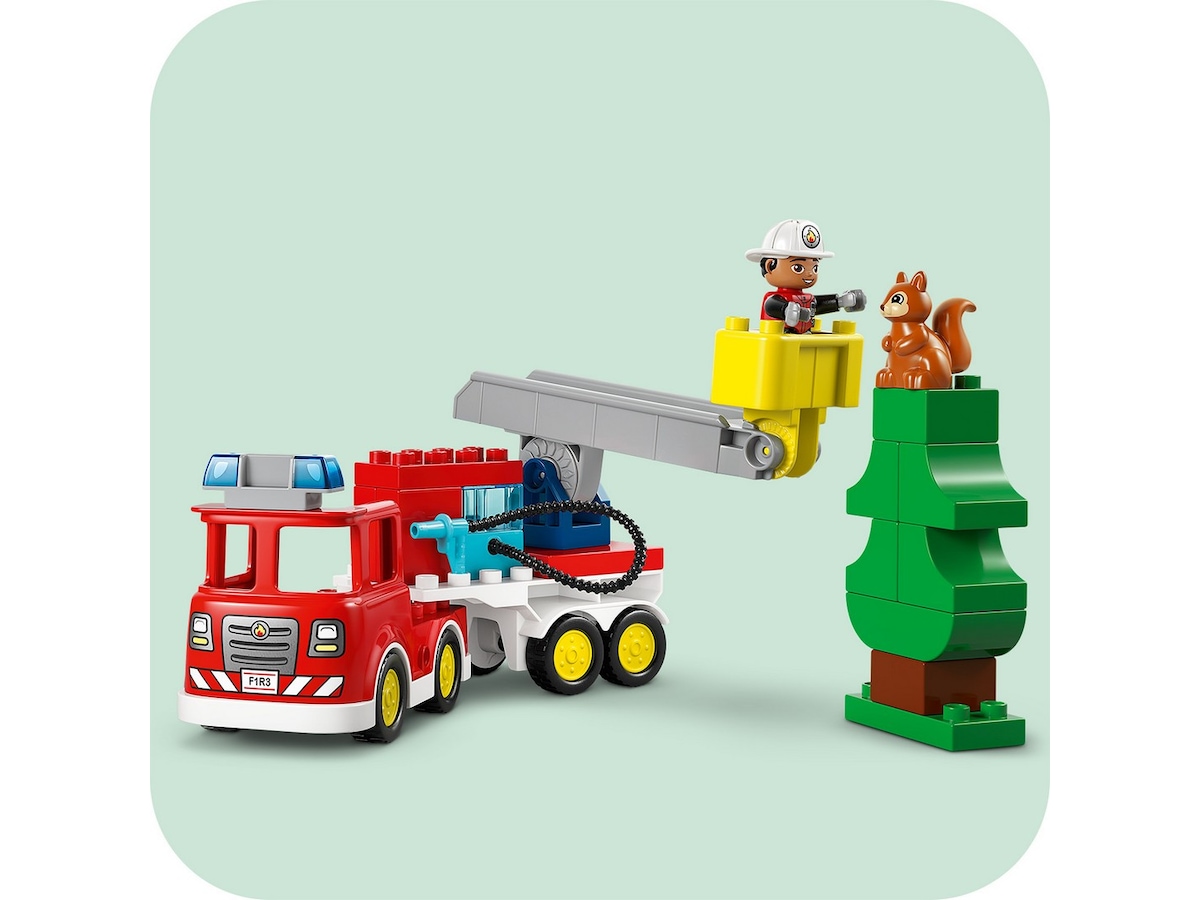 LEGO DUPLO Town brannbil med slange og brannmann 10473 LEGO