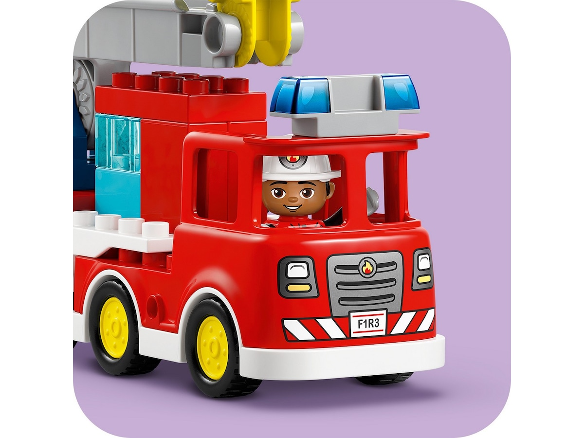LEGO DUPLO Town brannbil med slange og brannmann 10473 LEGO