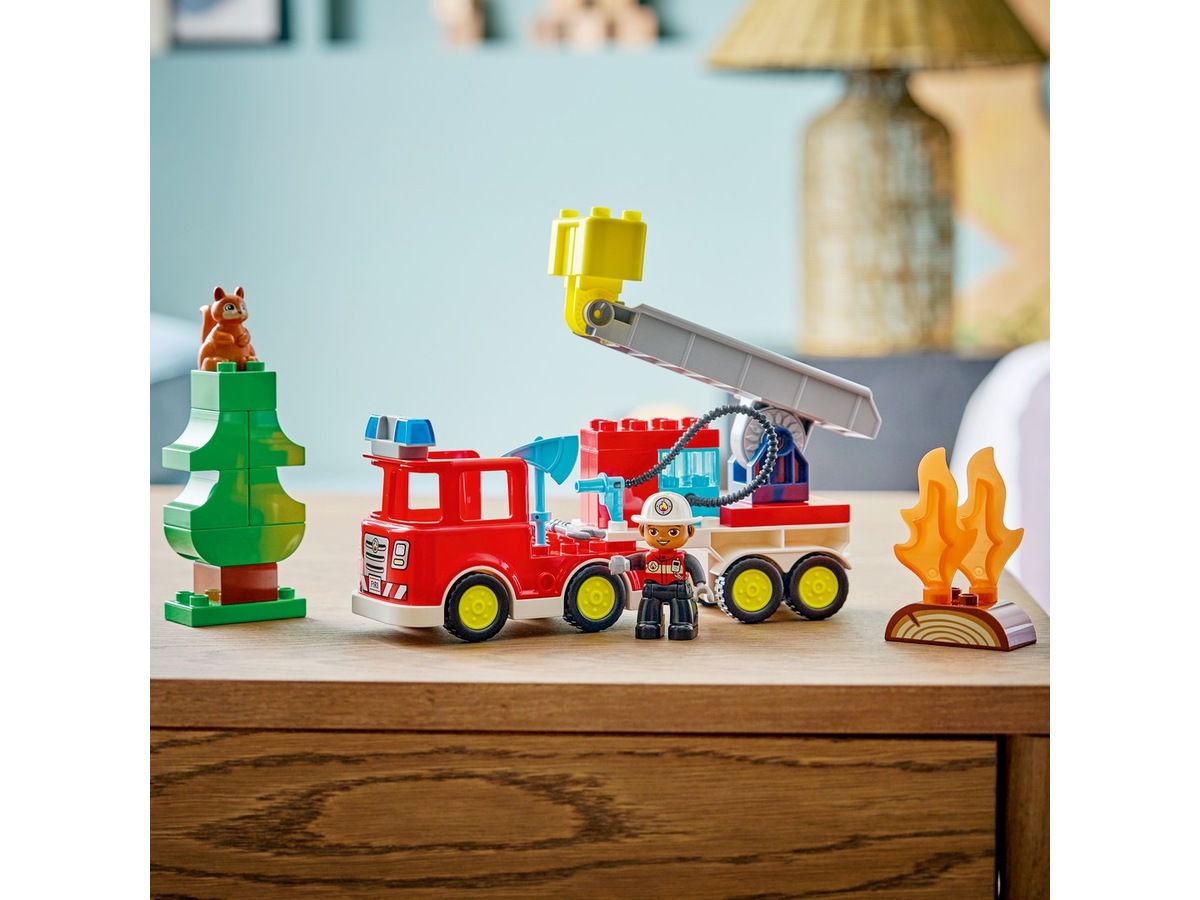 LEGO DUPLO Town brannbil med slange og brannmann 10473 LEGO