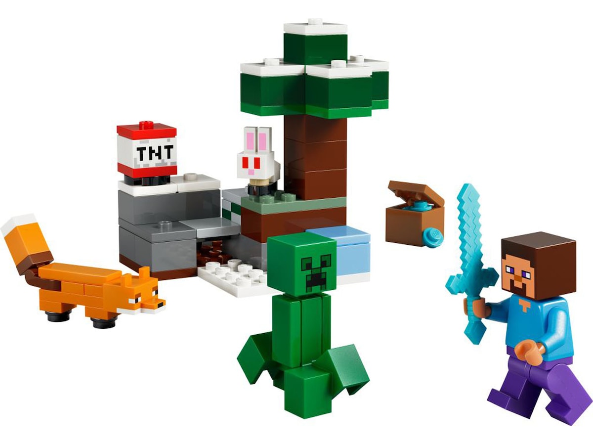 LEGO Minecraft Steves taigaeventyr 21583 LEGO