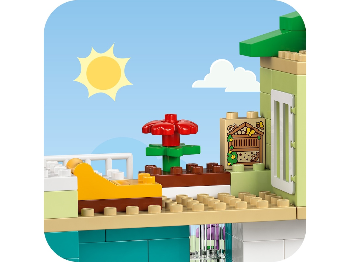 LEGO DUPLO Town 3-i-1 moderne familievilla med figurer 10470 LEGO
