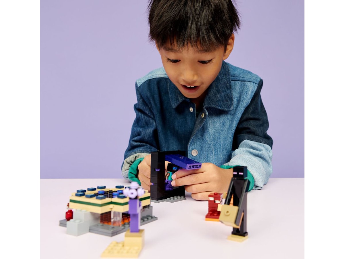 LEGO Minecraft reise med Nether- og End-portal 21584 LEGO